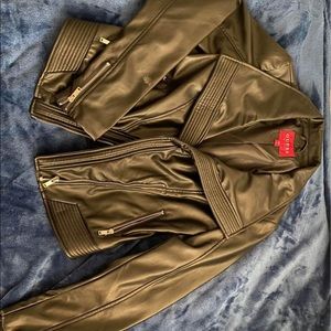 Guess leather Jacket , never worn